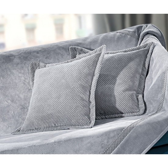 Μαξιλαροθήκη Διακοσμητική 45X45 - Rubicon Silver