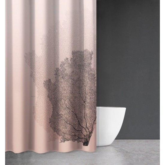 Κουρτίνα Μπάνιου  240X185 – Sea-Water Des 621 Old Pink