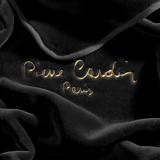 ΚΟΥΒΕΡΤΑ ΥΠΕΡΔΙΠΛΗ 220X240 PIERRE CARDIN NANCY 545  BLACK(50)