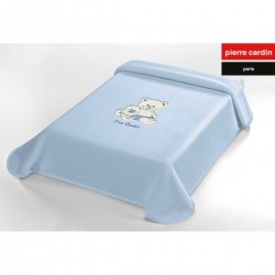 ΚΟΥΒΕΡΤΑ ΑΓΚΑΛΙΑΣ 80Χ110 PIERRE CARDIN (760) BLUE