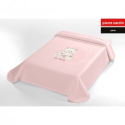 ΚΟΥΒΕΡΤΑ ΑΓΚΑΛΙΑΣ 80Χ110 PIERRE CARDIN (760) PINK