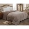 ΚΟΥΒΕΡΤΟΠΑΠΛΩΜΑ ΜΟΝΟ 160X240 ADAM HOME (825) MOCHA