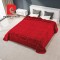 ΚΟΥΒΕΡΤΑ ΥΠΕΡΔΙΠΛΗ 220X240 PIERRE CARDIN NANCY 657  RED(34)