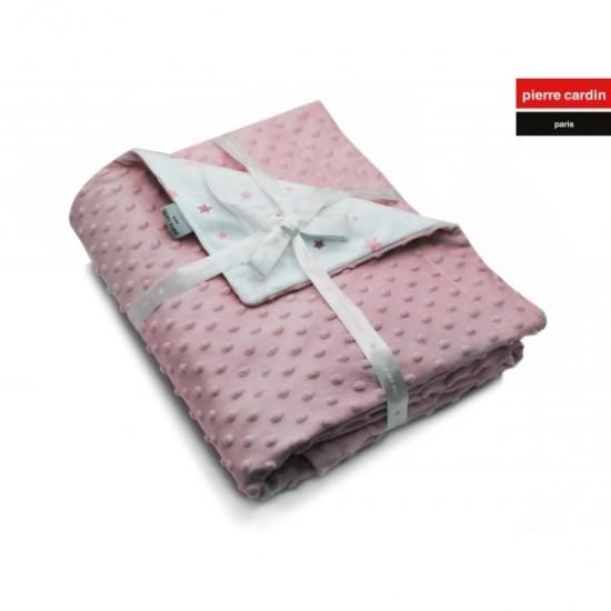 ΚΟΥΒΕΡΤΑ ΚΟΥΝΙΑΣ SOFT PLUS FLEECE 110X140 PIERRE CARDIN TOPPY PINK