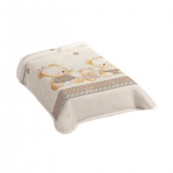 ΚΟΥΒΕΡΤΑ ΙΣΠΑΝΙΑΣ ΥΠΝΟΣΑΚΟΣ 80Χ90 BELPLA STER 663 - BEIGE