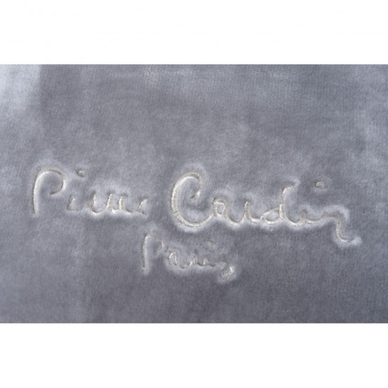 ΚΟΥΒΕΡΤΑ ΜΟΝΗ 160X220 PIERRE CARDIN NANCY  545 GREY(51)