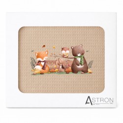 ΒΡΕΦΙΚΗ ΚΟΥΒΕΡΤΑ ΠΙΚΕ ΚΟΥΝΙΑΣ 110 Χ 140 BEIGE