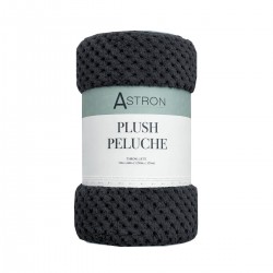 ΚΟΥΒΕΡΤΑ ΚΑΝΑΠΕ / ΔΙΑΚΟΣΜΗΤΙΚΟ ΡΙΧΤΑΡΙ (130X160) DARK GREY