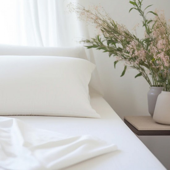 ΜΑΞΙΛΑΡΟΘΗΚΗ ΞΕΝΟΔΟΧΕΙΟΥ 52X73  100%COTTON PERCALLE 160TC