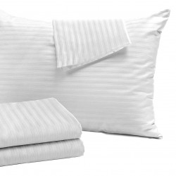 ΜΑΞΙΛΑΡΟΘΗΚΗ ΞΕΝΟΔΟΧΕΙΟΥ ΣΑΤΕΝ-ΡΙΓΑ 52X72  80%COTTON 20%POLYESTER ΠΕΝΝΙΕ 220TC