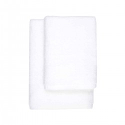 ΠΕΤΣΕΤΑ MΠΑΝΙΟΥ  ΞΕΝΟΔΟΧΕΙΟΥ FLAT 70X140 ΛΕΥΚΗ  530ΓΡ. 100% COTTON ΠΕΝΝΙΕ