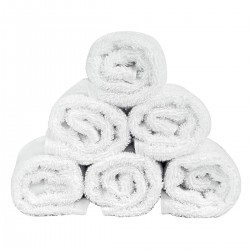 ΠΕΤΣΕΤΑ ΧΕΡΙΩΝ ΛΑΒΕΤΑ 30×50 ΛΕΥΚΗ 450ΓΡ. 100% COTTON ΠΕΝΝΙΕ