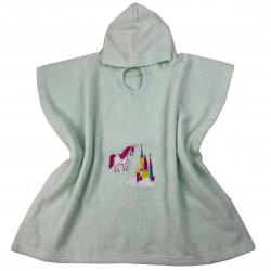 ΠΑΙΔΙΚΟ ΠΟΝΤΣΟ CASLTE 2-4 ΕΤΩΝ UNICORN 55X110