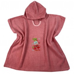 ΠΑΙΔΙΚΟ ΠΟΝΤΣΟ 2-4 ΕΤΩΝ FAMILY OWLS 55X110