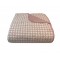 ΚΟΥΒΕΡΛΙ ΥΠΕΡΔΙΠΛΑ 220X240 PIED DE POULE DUSTY ROSE