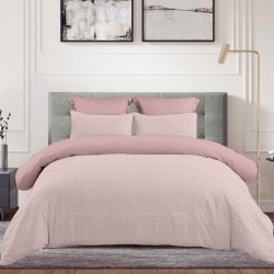 ΣΕΝΤΟΝΙ ΜΕ ΛΑΣΤΙΧΟ (160X200+30) BOHO DUSTY ROSE