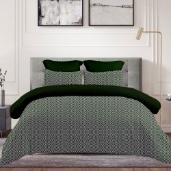 ΣΕΝΤΟΝΙ ΜΕ ΛΑΣΤΙΧΟ (160X200+30) BOHO GREEN