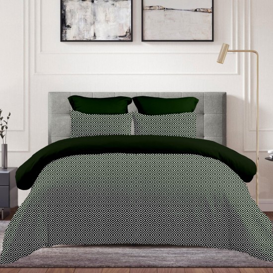 ΣΕΝΤΟΝΙ ΜΕ ΛΑΣΤΙΧΟ (160X200+30) BOHO GREEN
