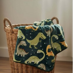 ΒΡΕΦΙΚΗ ΚΟΥΒΕΡΤΑ ΚΟΥΝΙΑΣ (110Χ140) ΒΕΛΟΥΤΕ DINOSAURS