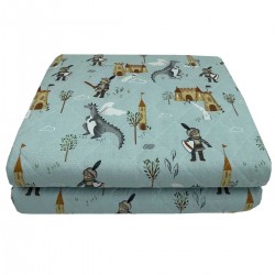 ΠΑΙΔΙΚΟ ΚΟΥΒΕΡΛΙ ΜΟΝΟ KNIGHT & DRAGON