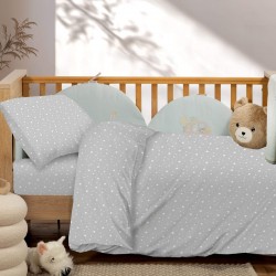 ΒΡΕΦΙΚΑ ΣΕΤ ΣΕΝΤΟΝΙ ΚΟΥΝΙΑΣ ΜΕ ΛΑΣΤΙΧΟ PARADISE GREY