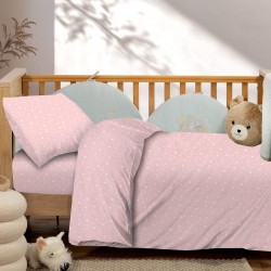 ΒΡΕΦΙΚΑ ΣΕΤ ΣΕΝΤΟΝΙ ΚΟΥΝΙΑΣ ΜΕ ΛΑΣΤΙΧΟ PARADISE PINK