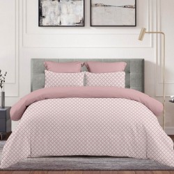 ΣΕΝΤΟΝΙ ΜΕ ΛΑΣΤΙΧΟ (160X200+30) SIENNA DUSTY ROSE