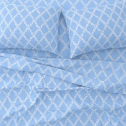 ΣΕΤ ΣΕΝΤΟΝΙΑ ΜΟΝΑ 2Χ(1.75Χ2,60)+1Χ(52Χ72) LUCIA BLUE
