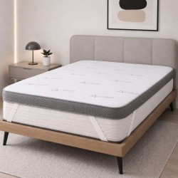 ΑΝΩΣΤΡΩΜΑ ΥΠΕΡΔΙΠΛΟ KING SIZE (180X200+7) MEMORY FOAM ASTRON ITALY