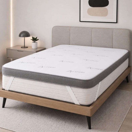 ΑΝΩΣΤΡΩΜΑ ΥΠΕΡΔΙΠΛΟ KING SIZE (180X200+7) MEMORY FOAM ASTRON ITALY