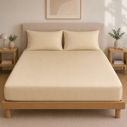 ΣΕΝΤΟΝΙ ΜΕ ΛΑΣΤΙΧΟ ΠΕΝΝΙΕ BEIGE (1.80X2.00+0.40)