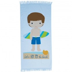 Πετσέτα Παρεό Borea 70x140 - Boy Ciel