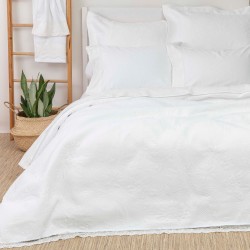 Σετ Σεντόνια Υπέρδιπλα 240x280 Με Δαντέλα Blanche