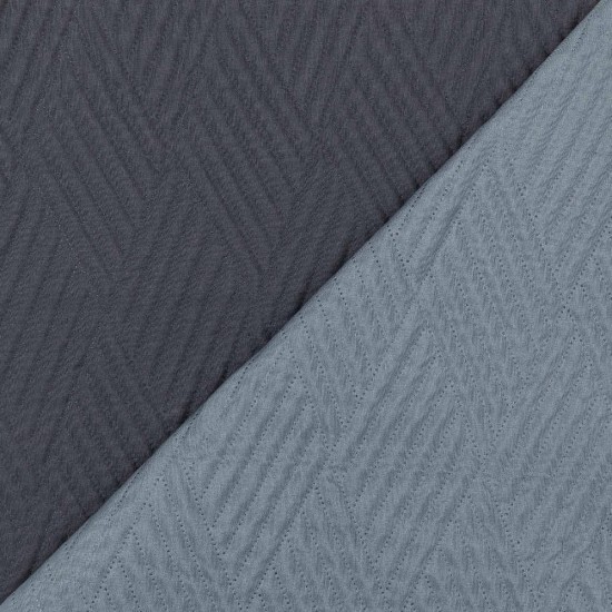 Κουβερλί Μονό 160x240 Diamand  Γκρι / Γκρι Σκούρο