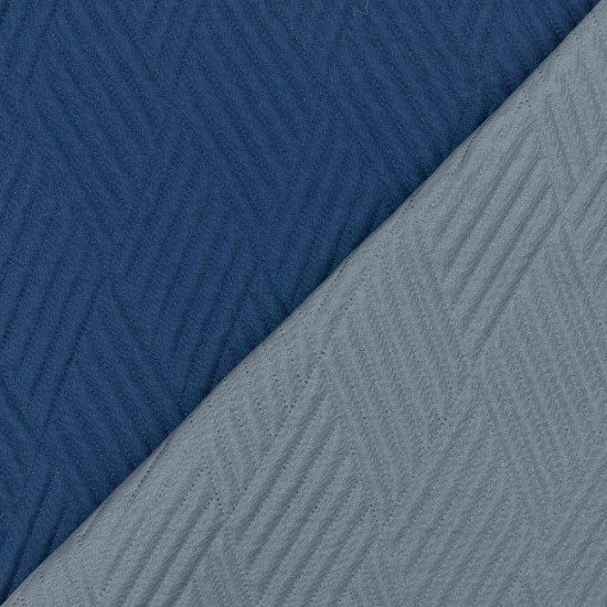 Κουβερλί Μονό 160x240 Diamand  Γκρι / Γκρι Σκούρο