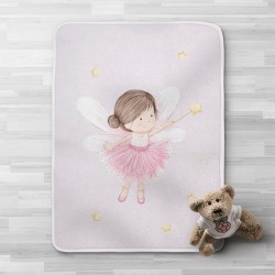 Κουβέρτα Κούνιας 100X140 - Sleeping Fantasia Λιλά