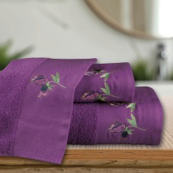 Σετ Πετσέτες 3 Τεμ. (30X50 - 50X90 - 70X140) - Sweet Pea Ώχρα
