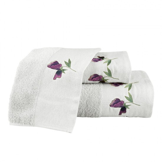 Σετ Πετσέτες 3 Τεμ. (30X50 - 50X90 - 70X140) - Sweet Pea Ώχρα