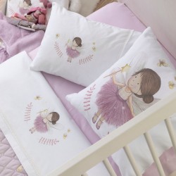 Κουβέρτα Κούνιας 100X140 - Sleeping Fantasia Λιλά