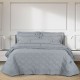 GREENWICH POLO CLUB ΚΟΥΒΕΡΛΙ ΥΠΕΡΔΙΠΛΟ ΣΕΤ 2163 GREY