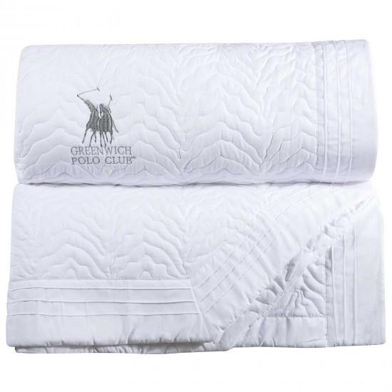 GREENWICH POLO CLUB ΚΟΥΒΕΡΤΟΡΙΟ KING CLASSIC 2351 WHITE