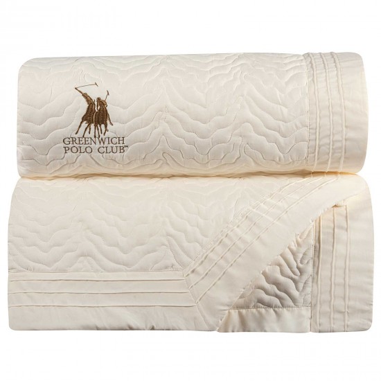 GREENWICH POLO CLUB ΚΟΥΒΕΡΤΟΡΙΟ KING CLASSIC 2352 ECRU