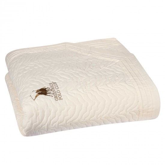 GREENWICH POLO CLUB ΚΟΥΒΕΡΤΟΡΙΟ KING CLASSIC 2352 ECRU