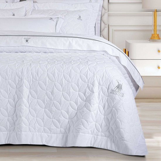 GREENWICH POLO CLUB ΚΟΥΒΕΡΤΟΡΙΟ KING CLASSIC 2357 WHITE
