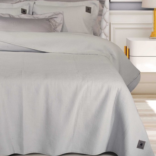 GREENWICH POLO CLUB ΚΟΥΒΕΡΛΙ KING ESSENTIAL 3977 LIGHT GREY