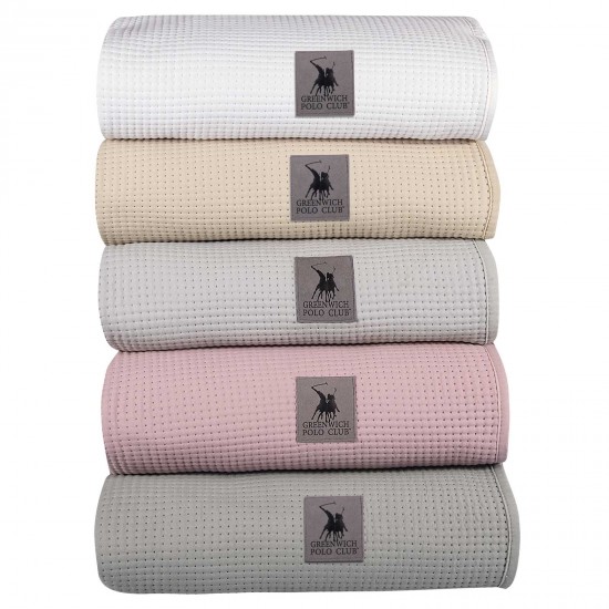 GREENWICH POLO CLUB ΚΟΥΒΕΡΛΙ KING ESSENTIAL 3977 LIGHT GREY