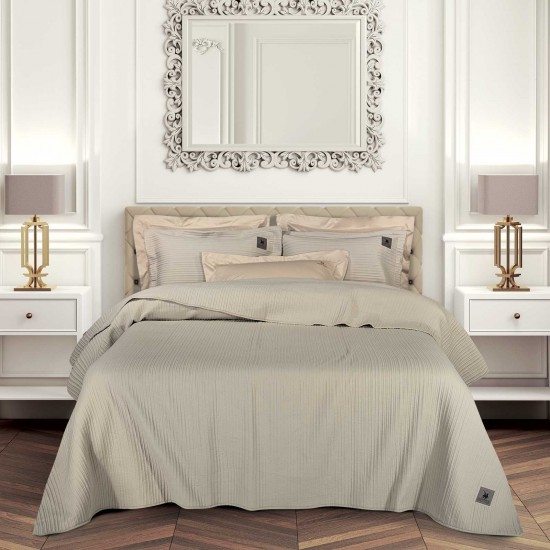 GREENWICH POLO CLUB ΚΟΥΒΕΡΛΙ KING ESSENTIAL 4455 TAUPE