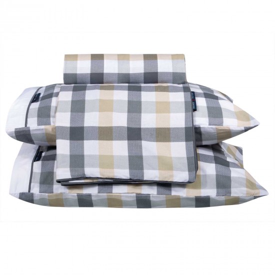 GREENWICH POLO CLUB ΣΕΤ ΣΕΝΤΟΝΙΑ ΥΠΕΡΔΙΠΛΑ 2265 BEIGE, GREY