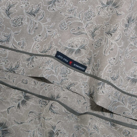 GREENWICH POLO CLUB ΣΕΤ ΣΕΝΤΟΝΙΑ ΥΠΕΡΔΙΠΛΑ ESSENTIAL 2367 DARK TAUPE
