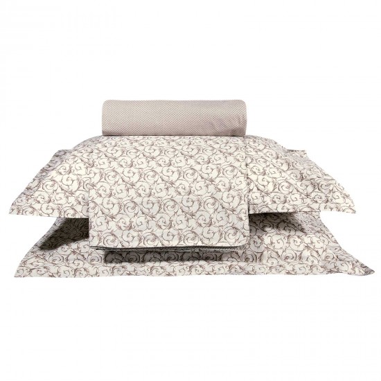 GREENWICH POLO CLUB ΣΕΤ ΣΕΝΤΟΝΙΑ ΥΠΕΡΔΙΠΛΑ ESSENTIAL 2370 BEIGE, CREAM